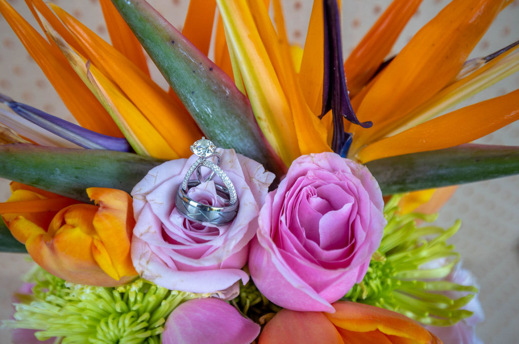 wedding rings - elope in Costa Rica